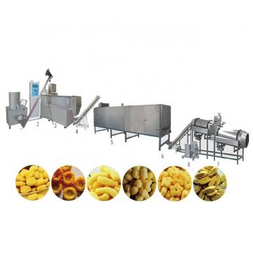 Snack extruder machine price commercial corn puffs machine and packaging