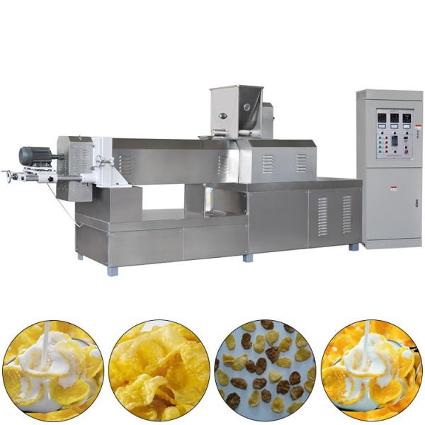Fully Automatic Corn Chip Making Machine , Small Corn Flakes Processing Line